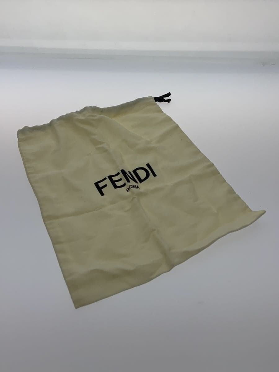 FENDI Sunshine Shopper Mini Handbag Canvas Zucca Pattern Logo KHK All Over Pattern 7