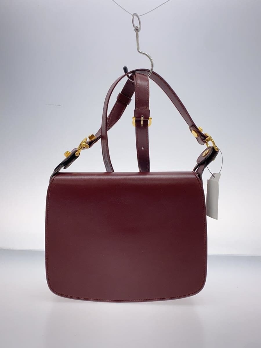 Cartier Shoulder Bag Leather BRD 3