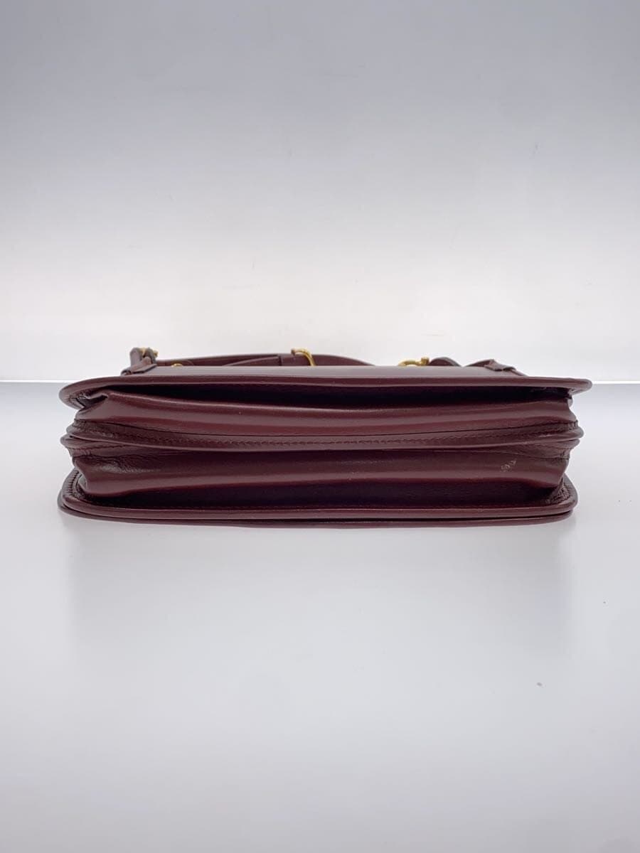 Cartier Shoulder Bag Leather BRD 4