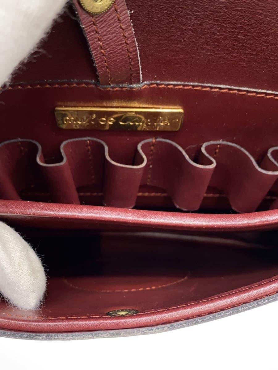 Cartier Shoulder Bag Leather BRD 6