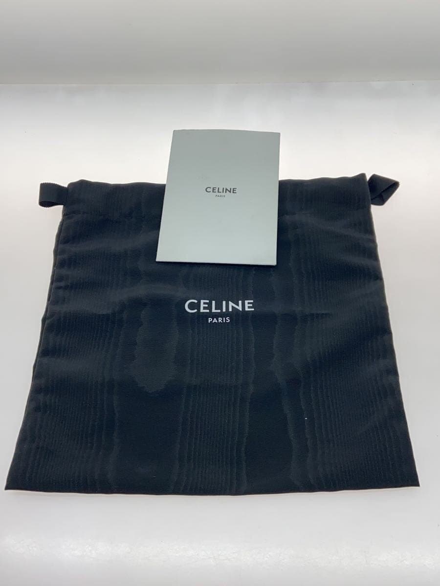 CELINE Shoulder Bag PVC BLK All Over Pattern 7