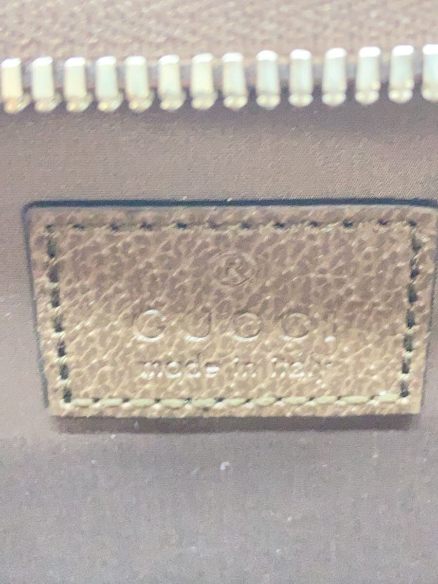 GUCCI Waist Bag Leather BEG 760217 5