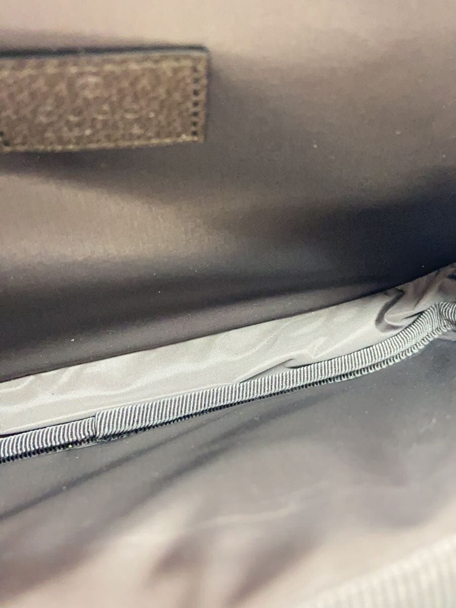 GUCCI Waist Bag Leather BEG 760217 6