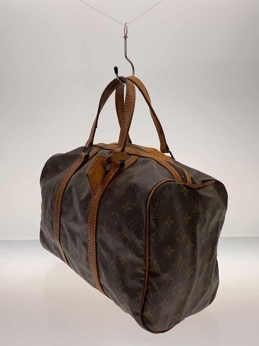 LOUIS VUITTON Sack Spool 35 Boston Bag M41626 Monogram PVC BRW LV 2