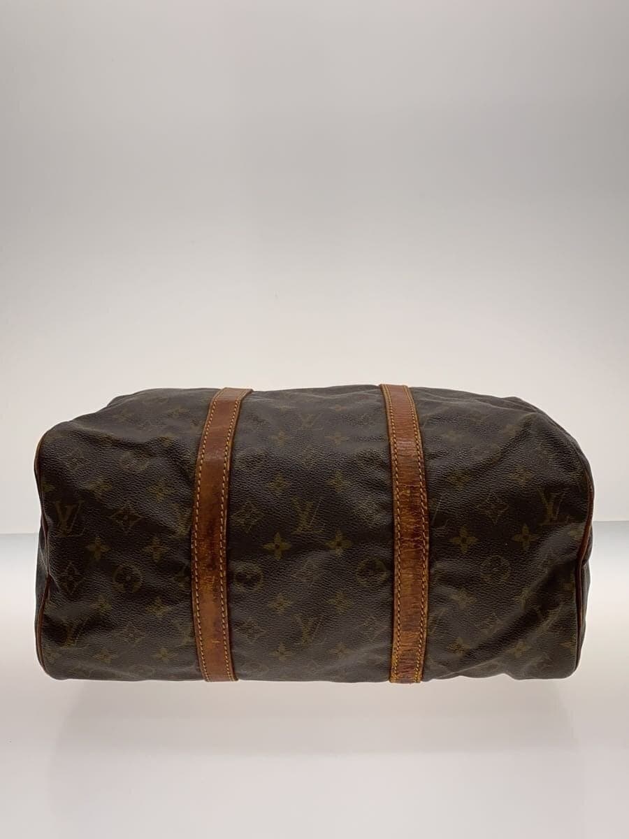 LOUIS VUITTON Sack Spool 35 Boston Bag M41626 Monogram PVC BRW LV 4
