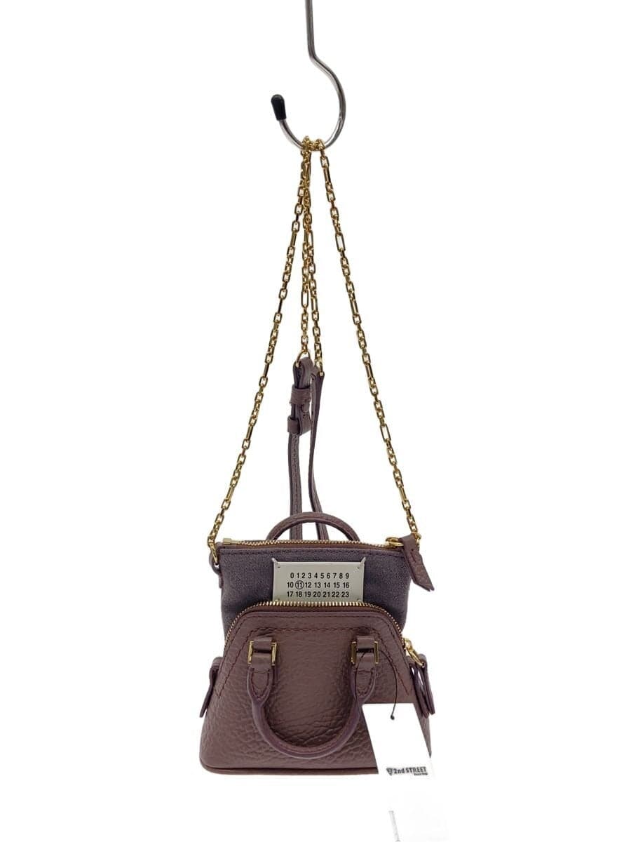 Maison Margiela CLASSIQUE BABY Shoulder Bag Calendar Tag Four Tag Leather PUP