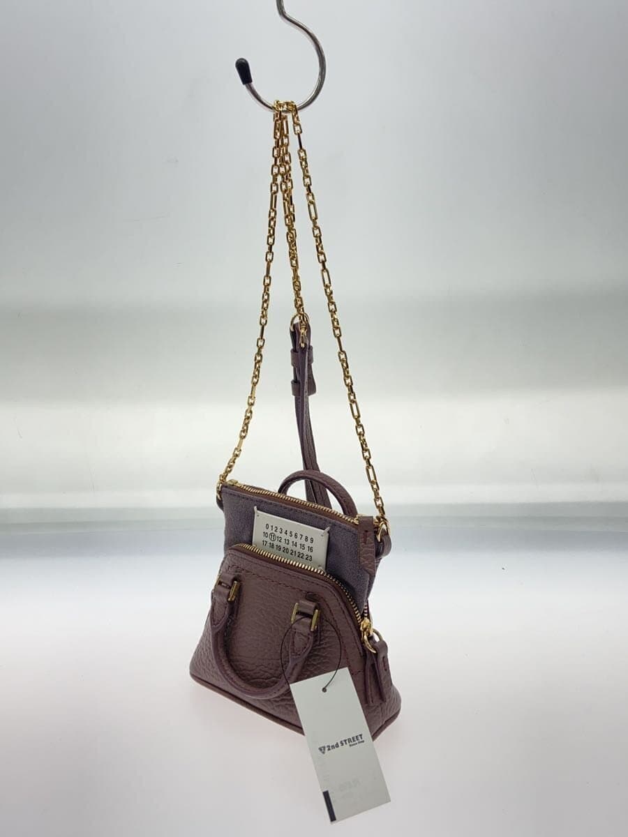 Maison Margiela CLASSIQUE BABY Shoulder Bag Calendar Tag Four Tag Leather PUP 2