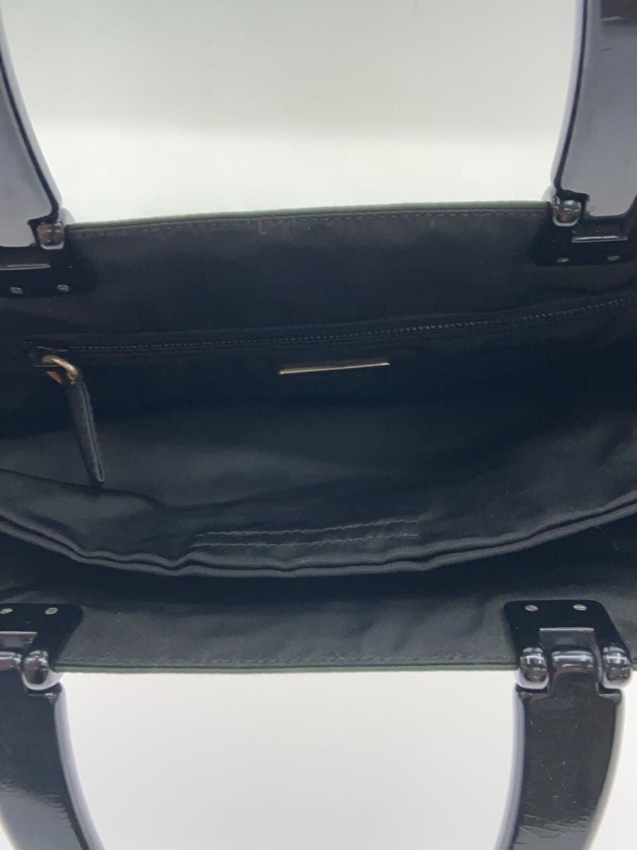 PRADA Handbag Mini Tote Bag Logo Triangle Plate Nylon GRN 6