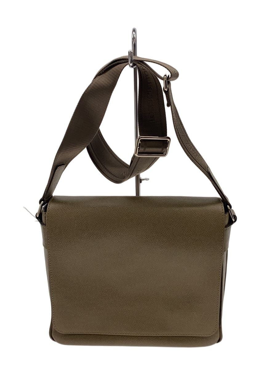 LOUIS VUITTON Roman PM_Taiga Leather KHK