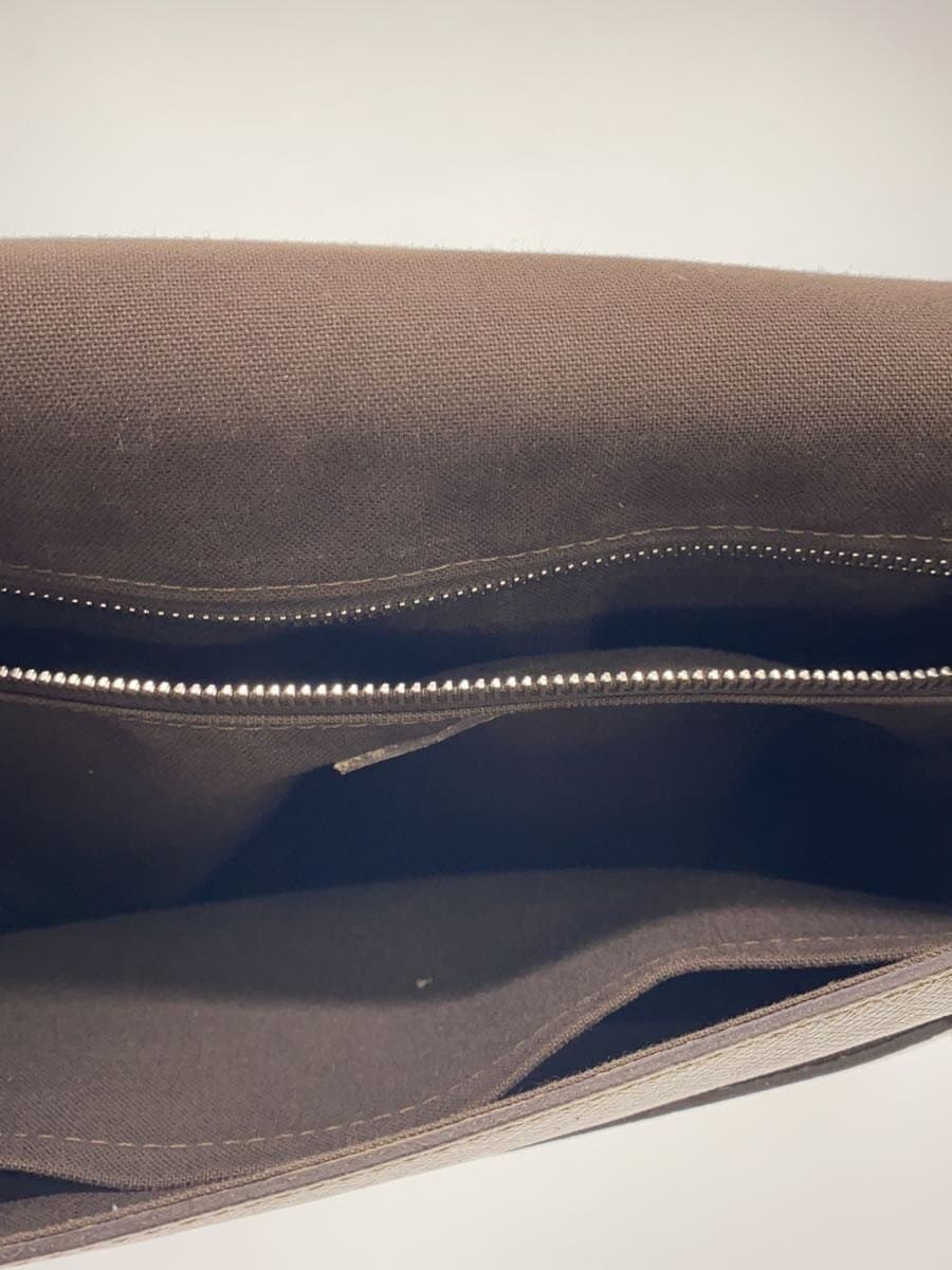 LOUIS VUITTON Roman PM_Taiga Leather KHK 6