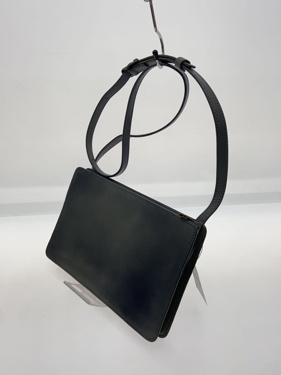 MOTHERHOUSE shoulder bag leather GRY plain 2