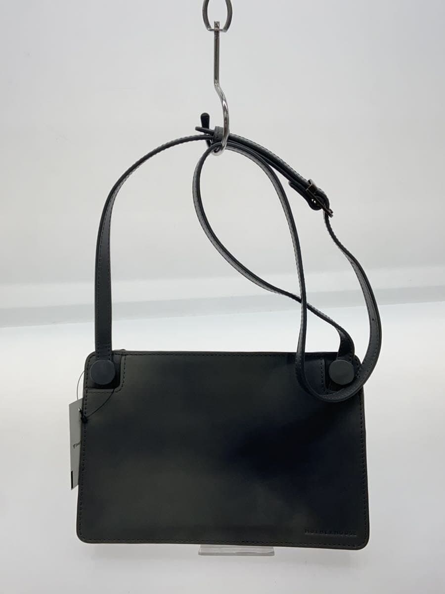 MOTHERHOUSE shoulder bag leather GRY plain 3