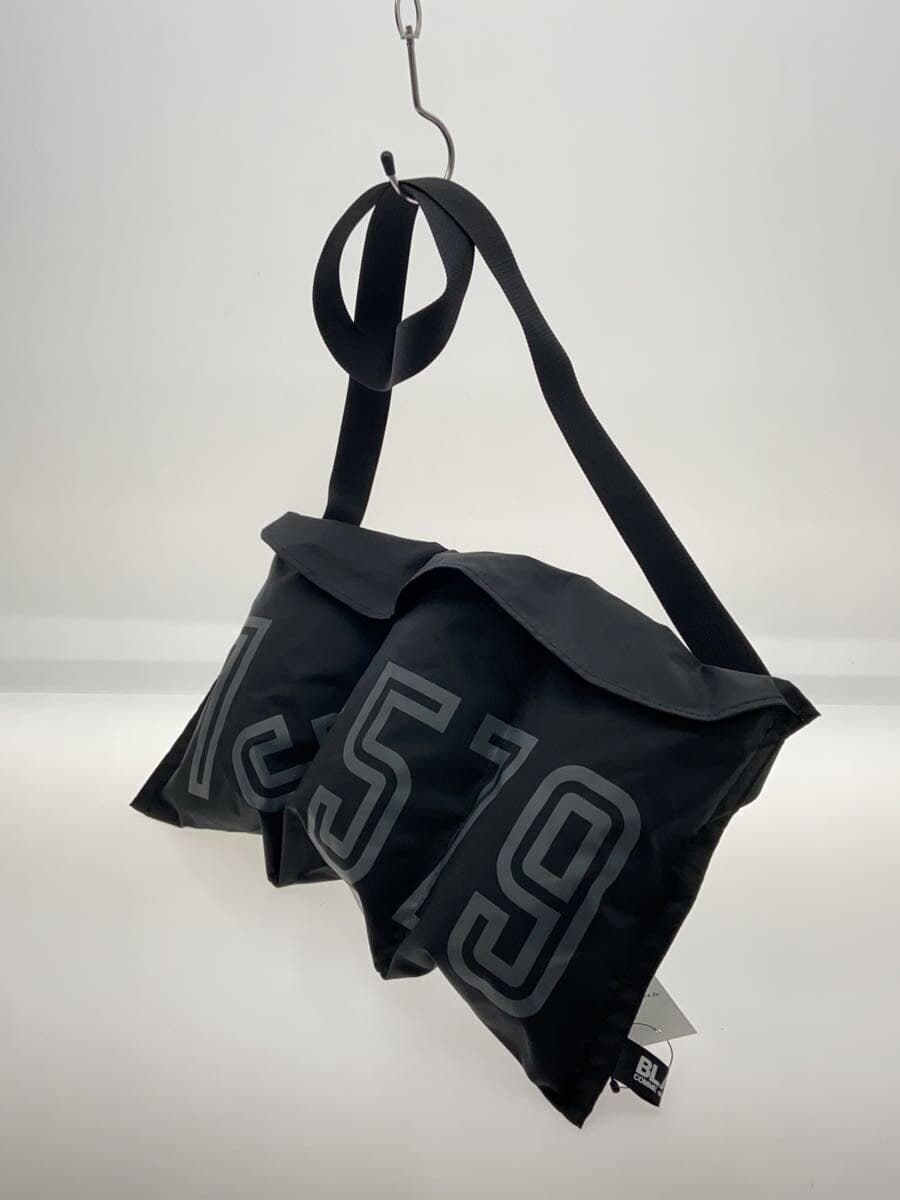 BLACK COMME des GARCONS shoulder bag nylon BLK plain 2