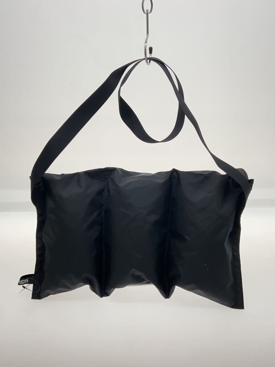 BLACK COMME des GARCONS shoulder bag nylon BLK plain 3