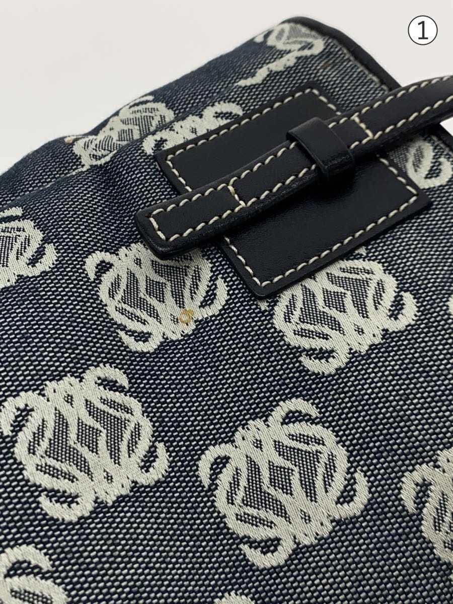 LOEWE Tote Bag BLK All Over Pattern 150402 7