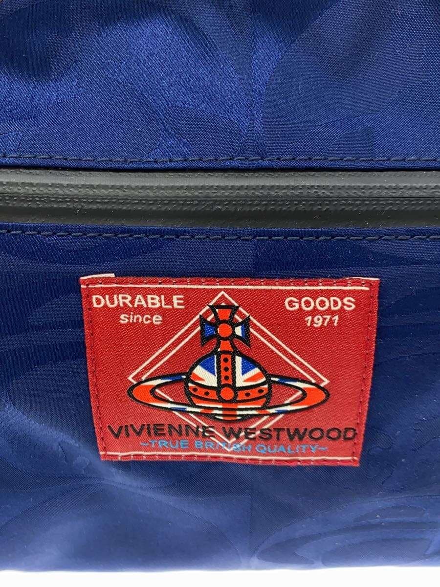 Vivienne Westwood TANGLED ORB JACQUARD Tote Bag NVY All Over Pattern 5