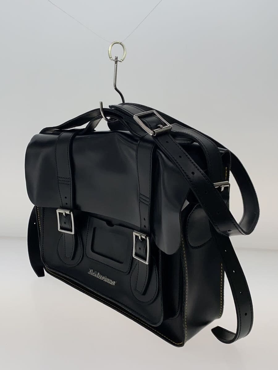 Dr.Martens Satchel Shoulder Bag Leather BLK Solid 2