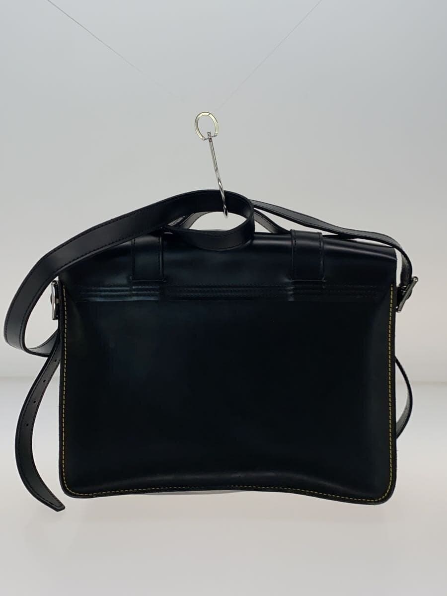 Dr.Martens Satchel Shoulder Bag Leather BLK Solid 3