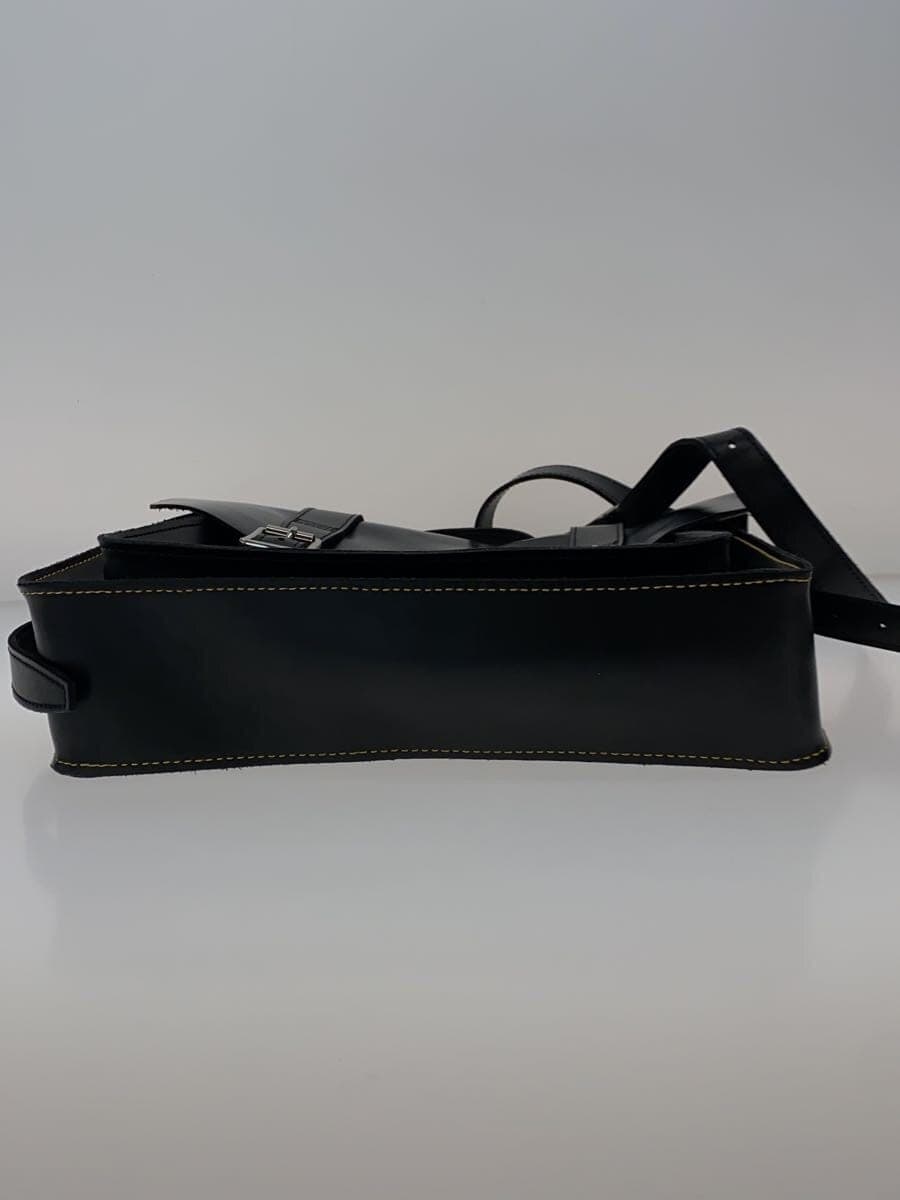 Dr.Martens Satchel Shoulder Bag Leather BLK Solid 4