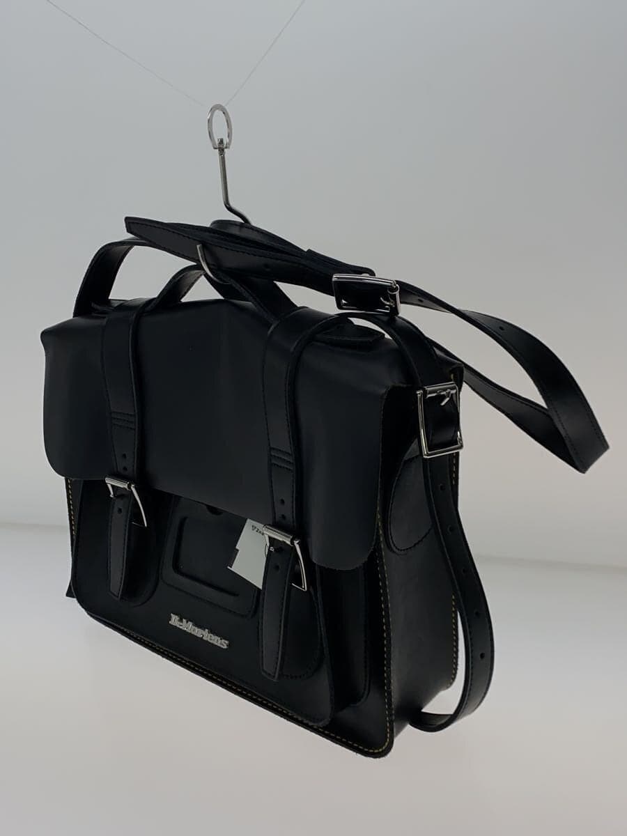 Dr.Martens Shoulder Bag Leather BLK 2