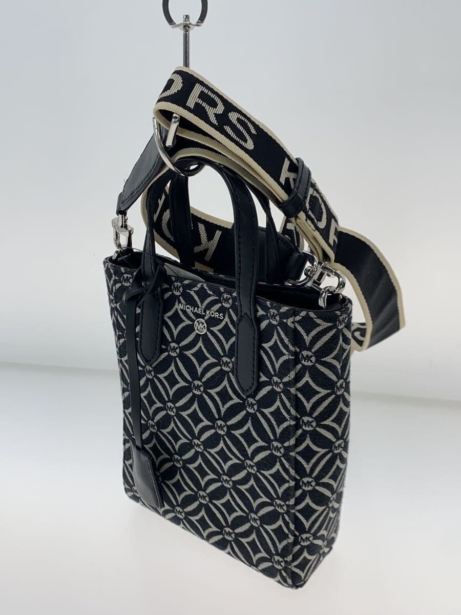 MICHAEL KORS Shoulder Bag Canvas BLK All Over Pattern 32F2S5SC0J 2