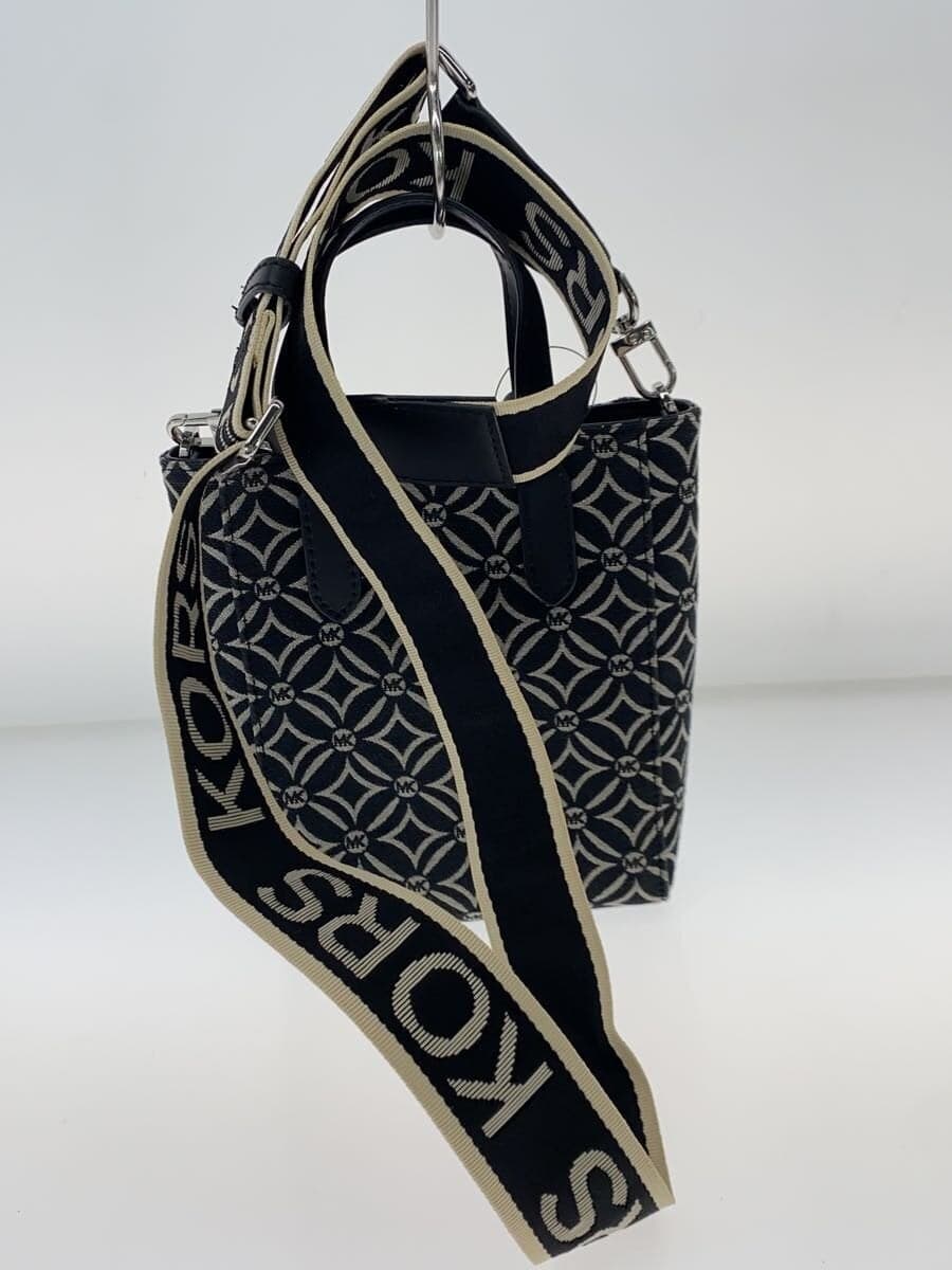 MICHAEL KORS Shoulder Bag Canvas BLK All Over Pattern 32F2S5SC0J 3