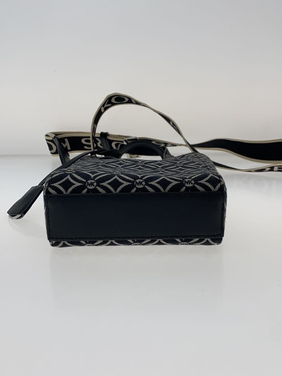 MICHAEL KORS Shoulder Bag Canvas BLK All Over Pattern 32F2S5SC0J 4