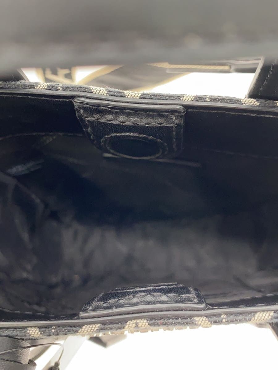 MICHAEL KORS Shoulder Bag Canvas BLK All Over Pattern 32F2S5SC0J 6