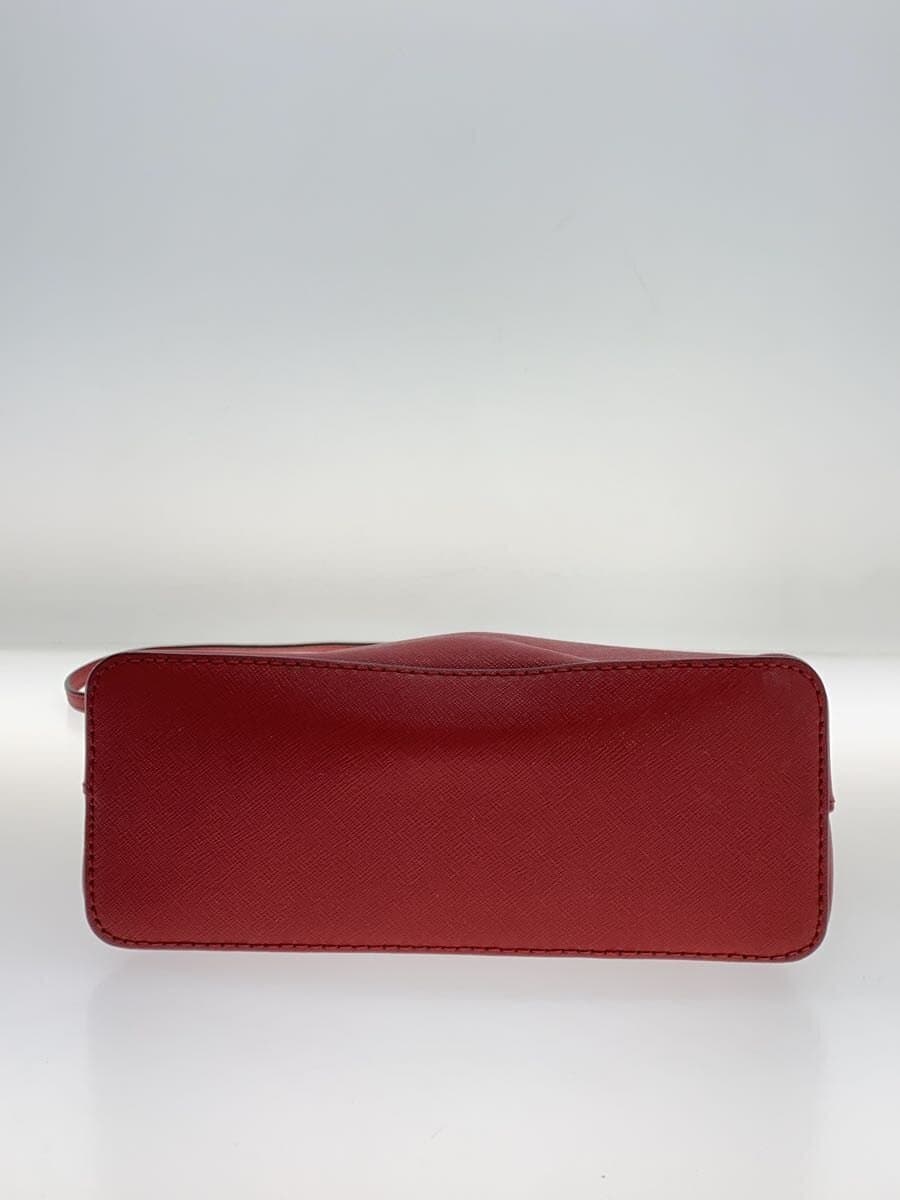MICHAEL KORS Shoulder Bag Leather RED Solid 35H7GY3C2L 4
