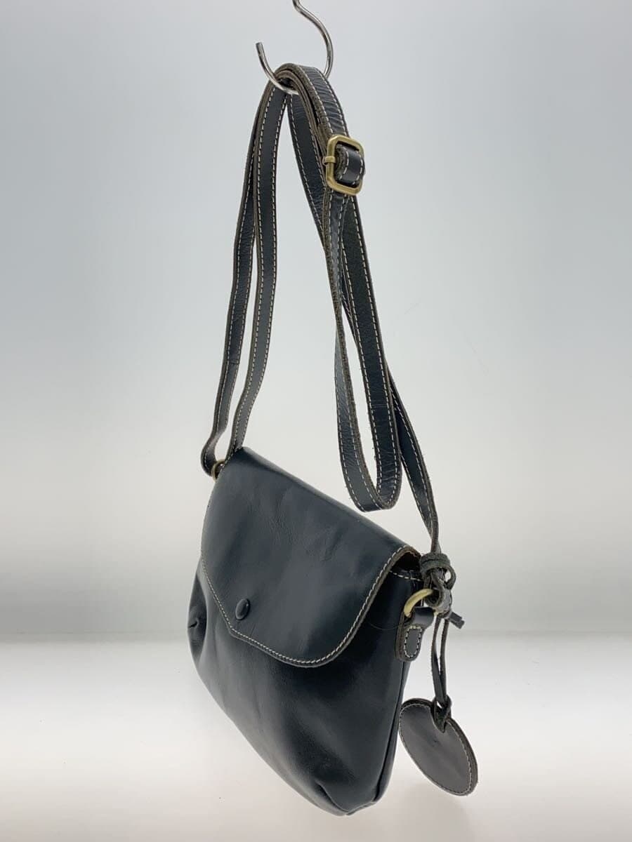 zucchero filato Shoulder Bag Leather GRN 2