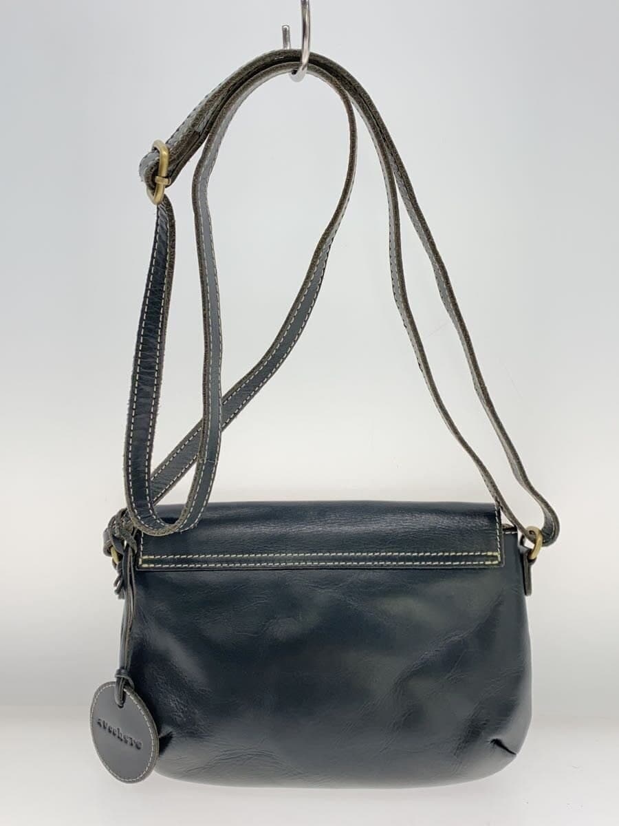 zucchero filato Shoulder Bag Leather GRN 3