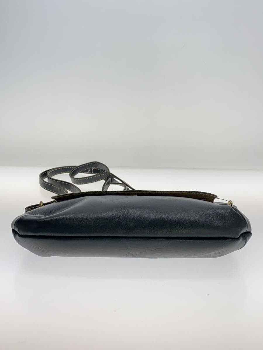 zucchero filato Shoulder Bag Leather GRN 4