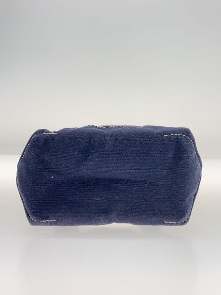 L.L.Bean Web Handle Tote Bag Canvas NVY 295303 4