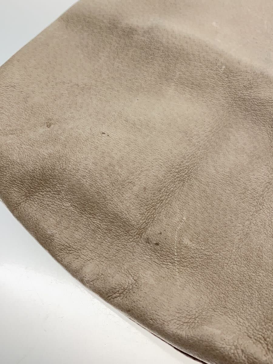 REN Reji Bukuro Tote Bag Leather BEG 8