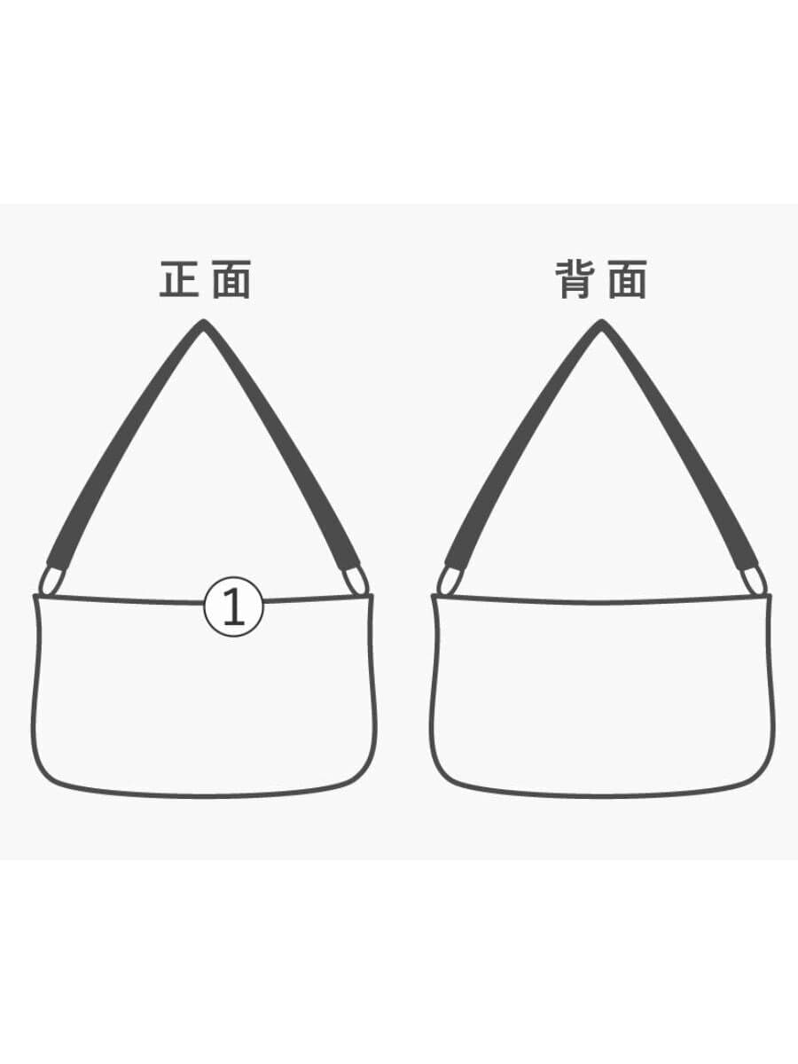 GIANNI CHIARINI Alfa S Shoulder Bag Leather BEG Solid 8