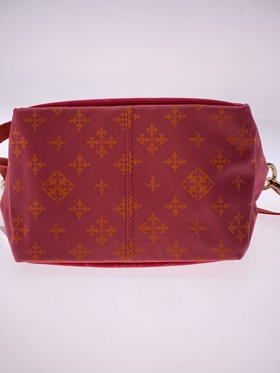 russet Shoulder Bag RED All Over Pattern 4