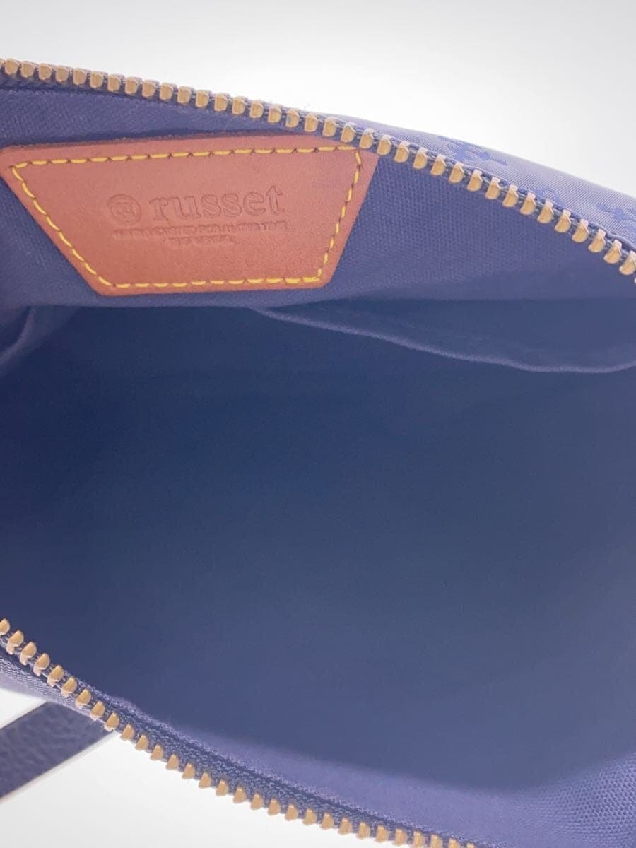 russet Shoulder Bag BLK All Over Pattern 5