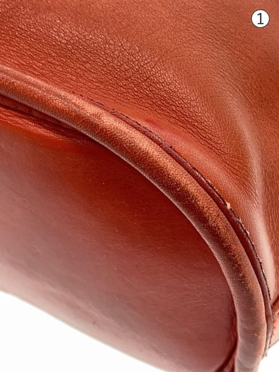 COACHOLD USA made shoulder bag leather RED plain 1935 7