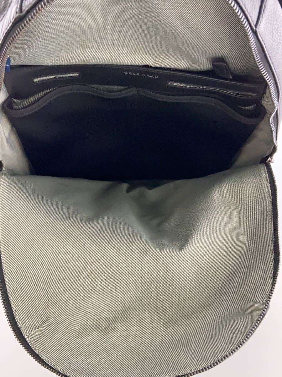 COLE HAAN Tribal Backpack Rucksack Leather BLK 6