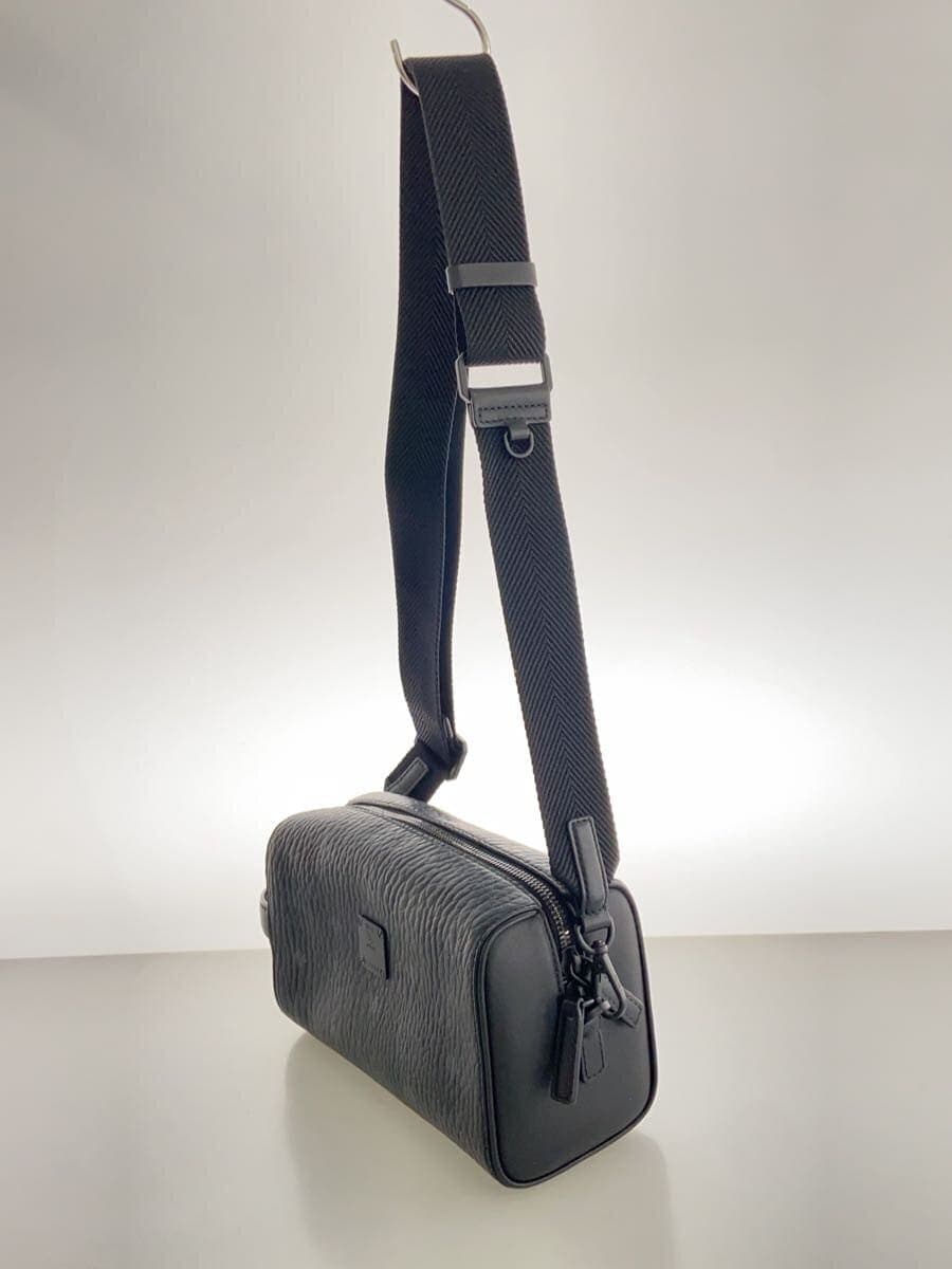 MCMOTTOMAR Toiletry Bag Shoulder Bag Leather BLK All-over Pattern MXZDSTT03BK001 2