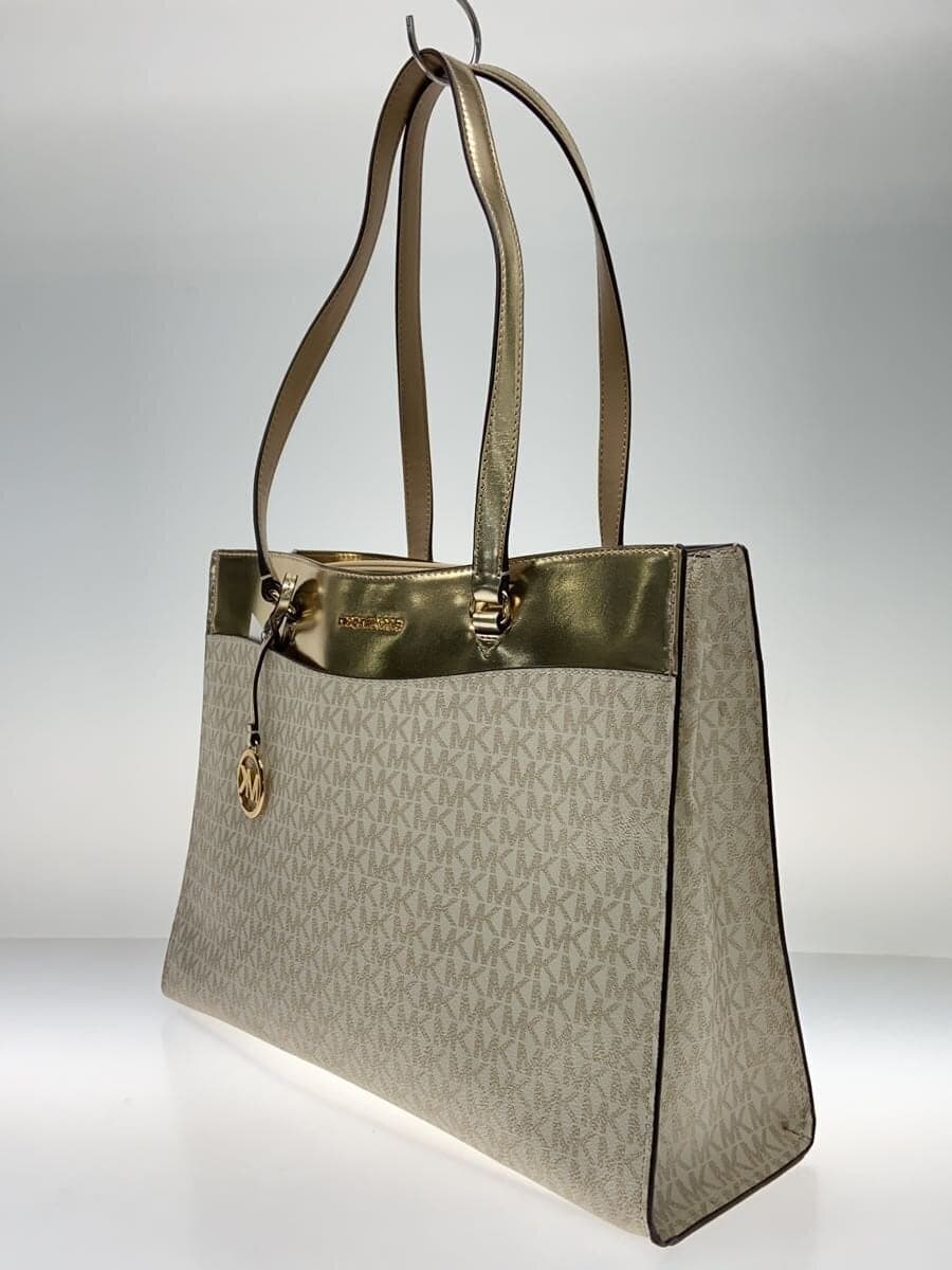 MICHAEL KORS JET SET TOTE Tote bag Leather Beige 35F4GTVT3V 2