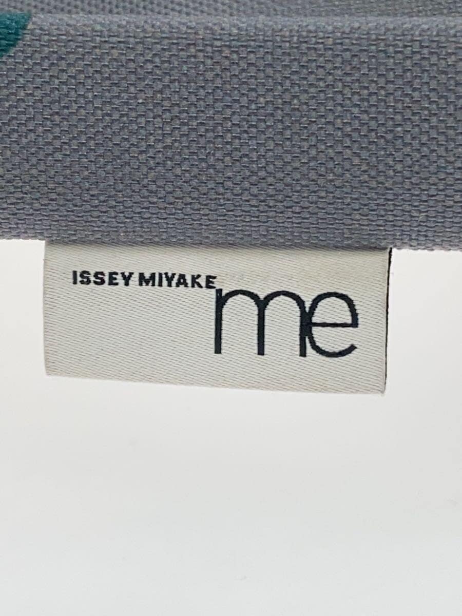 me ISSEY MIYAKE GROW TRUNK PLEATS BAG Tote Bag -- GRY Print mi53ag551 5