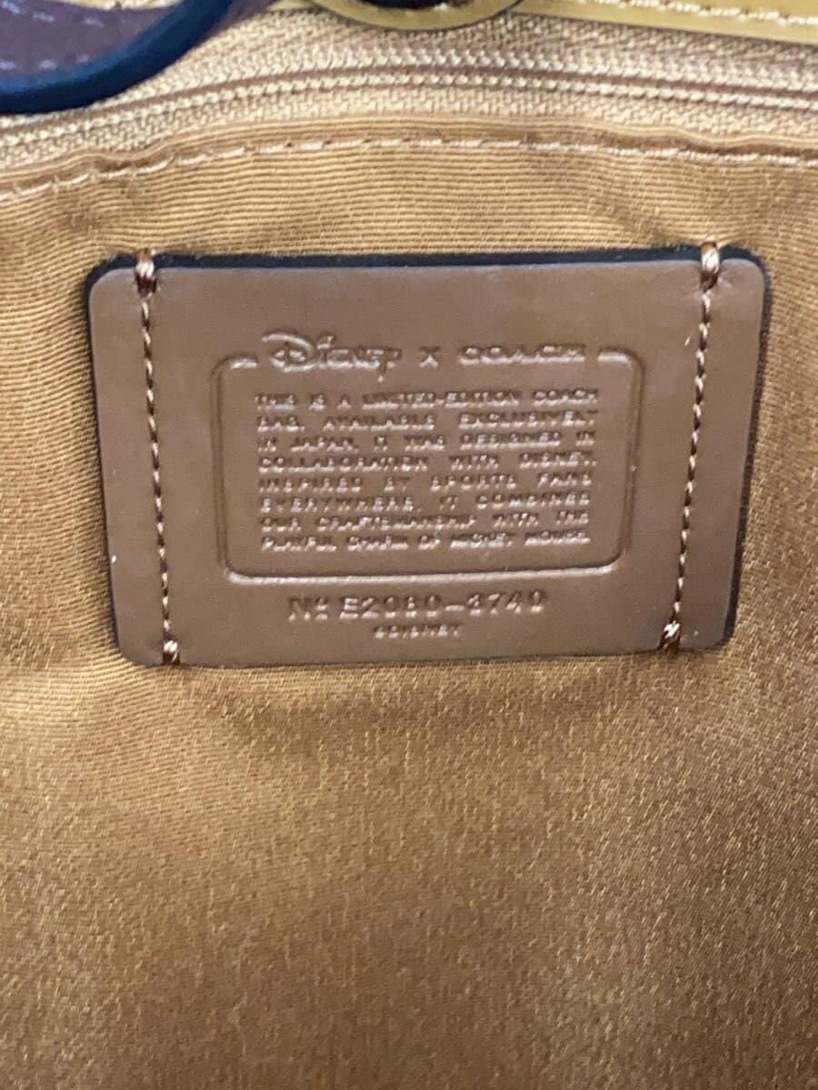 COACH tote bag PVC BEG Disney 5