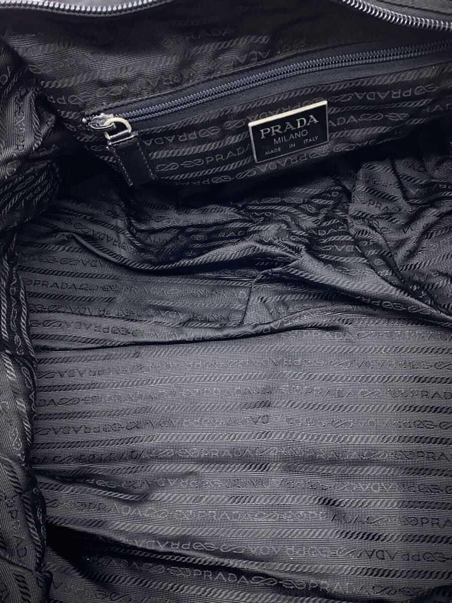 PRADA Boston Bag Nylon BLK 6