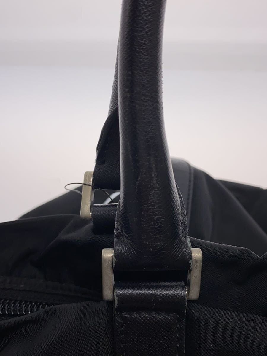 PRADA Boston Bag Nylon BLK 9