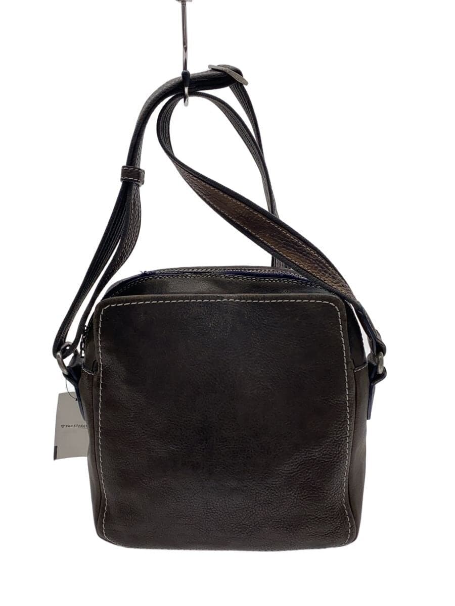 Other Brand Shoulder Bag Leather BRW Solid