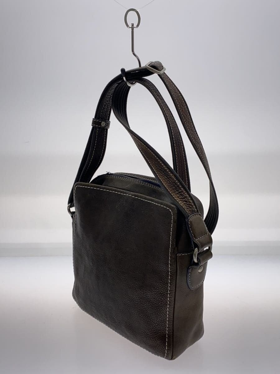 Other Brand Shoulder Bag Leather BRW Solid 2