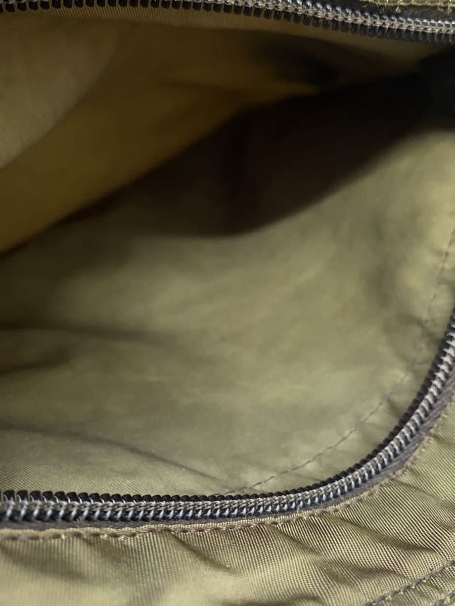 PRADA Shoulder Bag Nylon KHK Solid 6