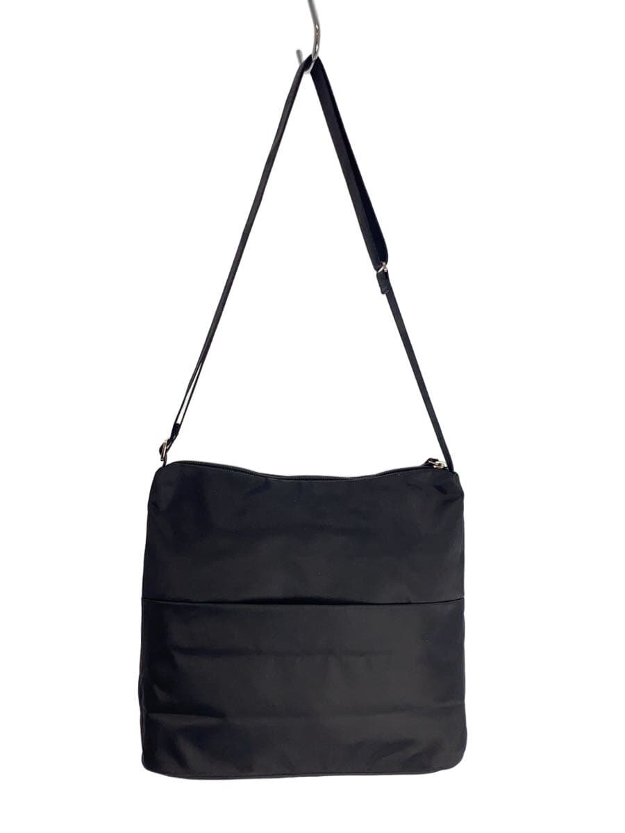 agnes b. Shoulder Bag Nylon BLK Solid 3