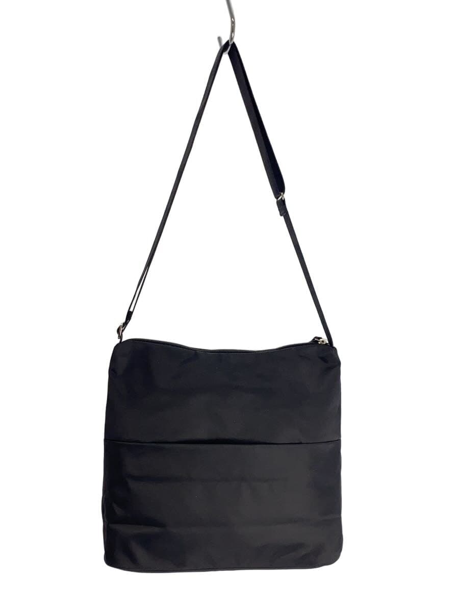 agnes b. Shoulder Bag Nylon BLK Solid 3